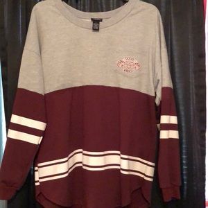Rue 21 oversized long sleeve shirt